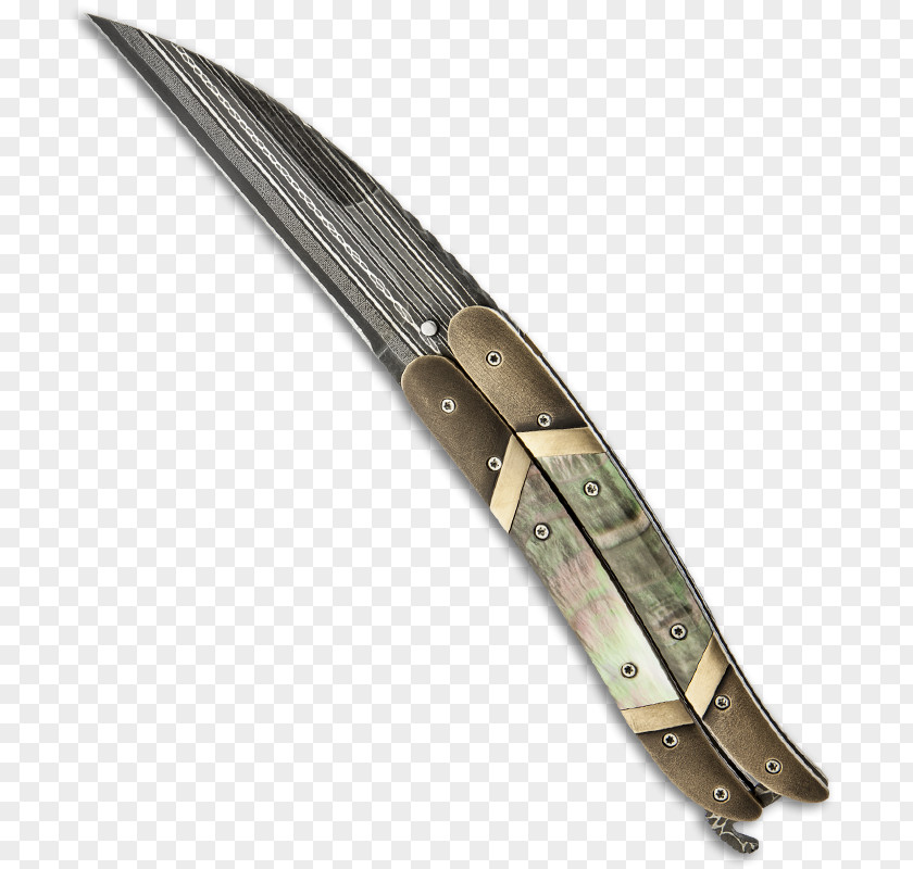 Knife Bowie Hunting & Survival Knives Blade Butterfly PNG
