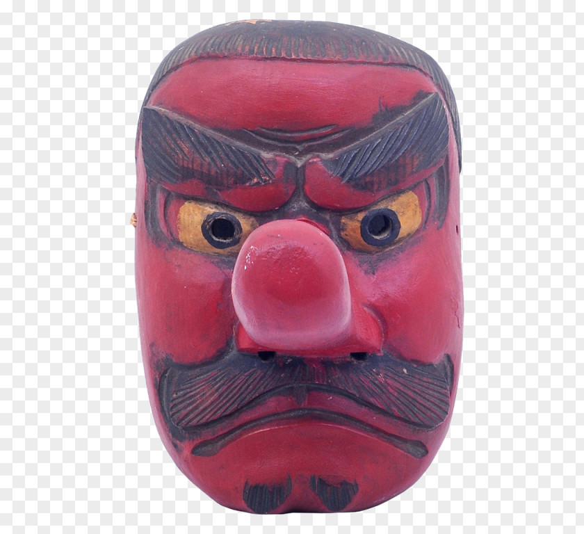 Mask Tengu Goblin Crow Noh PNG