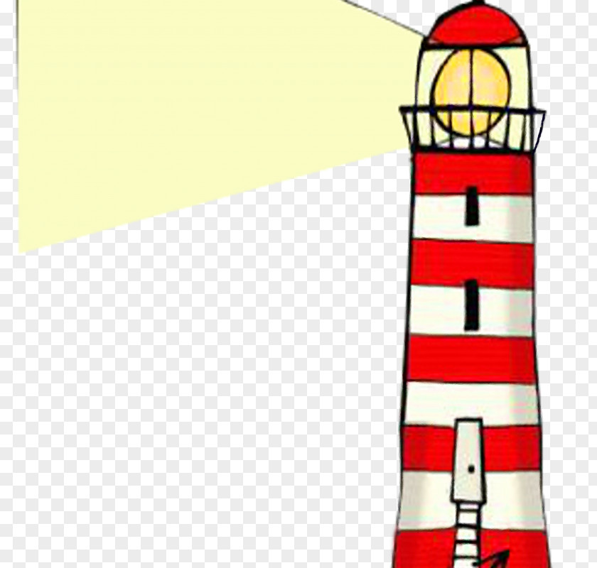 Seaside Lighthouse Line Point PNG