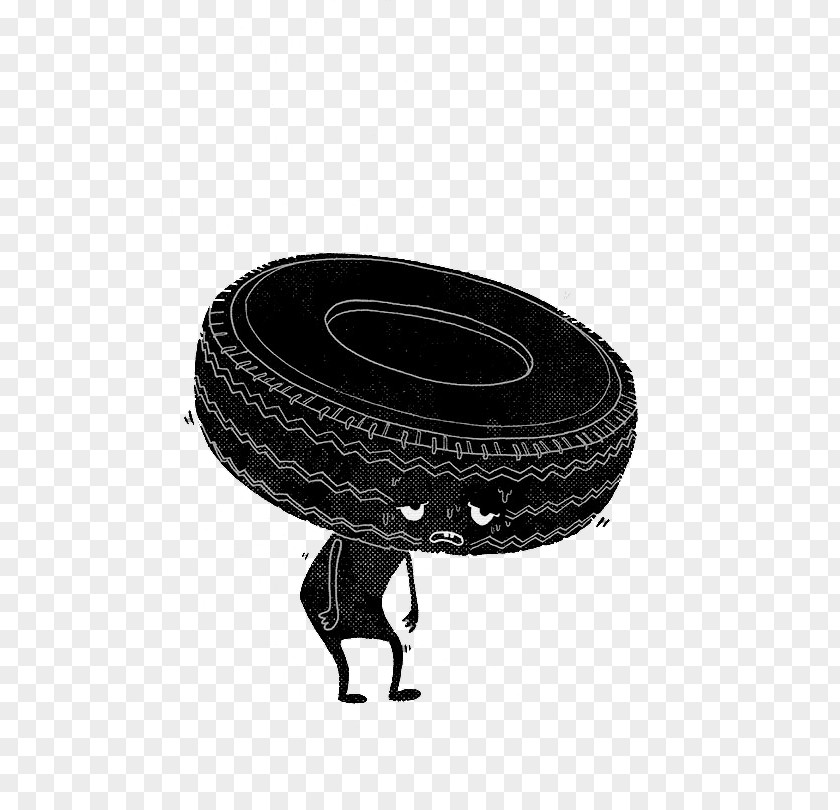 Black Sad Tires T-shirt Humour Tired PNG