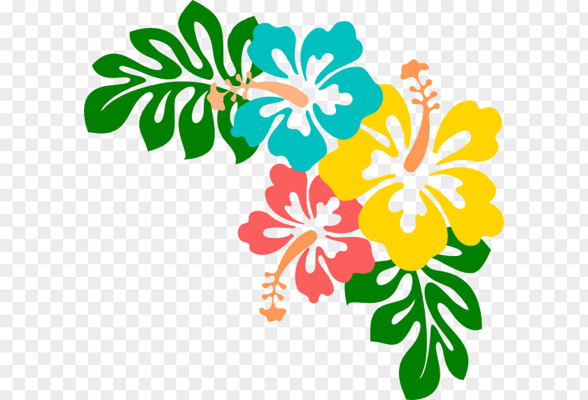 Hibiscus Hawaii Lei Desktop Wallpaper Clip Art PNG