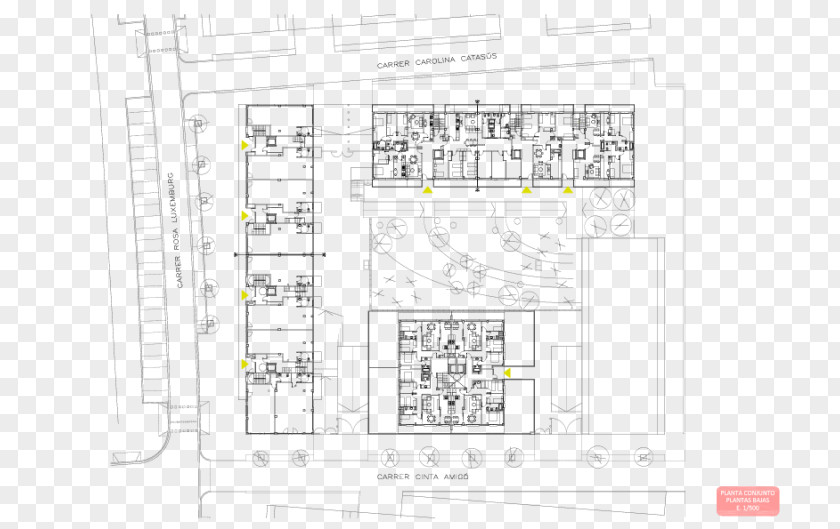 Design Floor Plan Line PNG