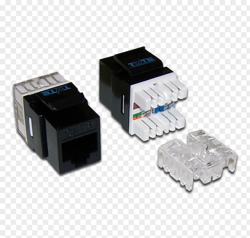 Magenta Keystone Module Electrical Connector Technology PNG