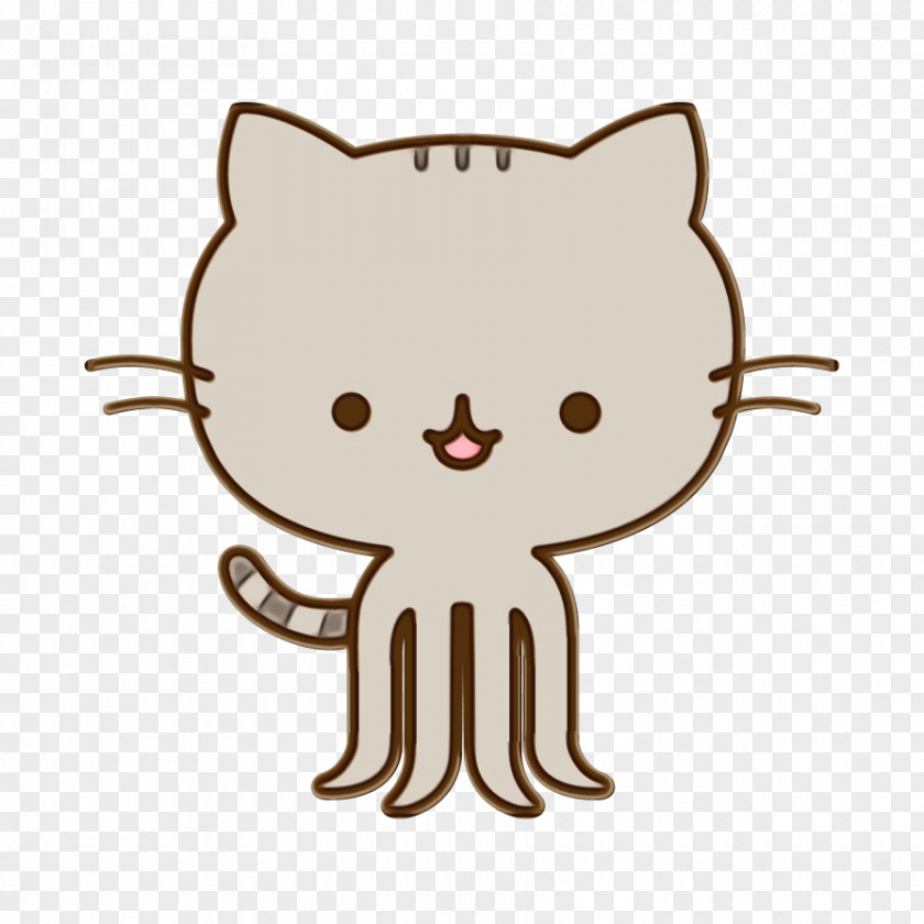 Nyan Cat Pusheen Octopus Grumpy PNG