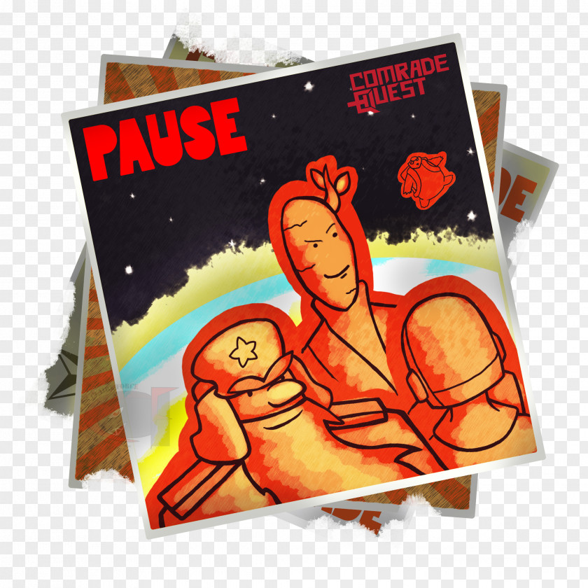 Pause Wallpaper Cartoon Poster PNG
