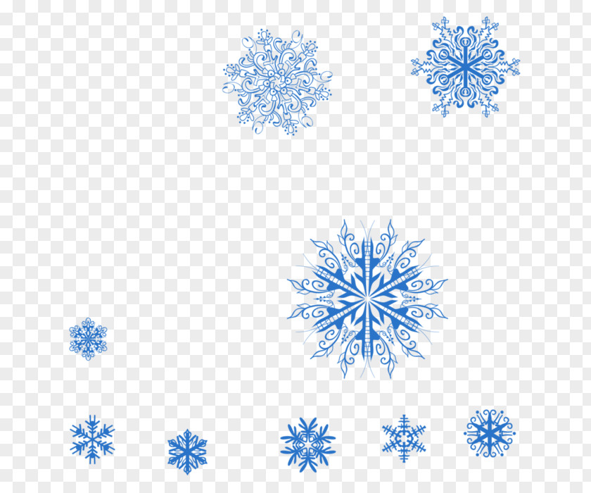 Snowflake Winter Pattern PNG