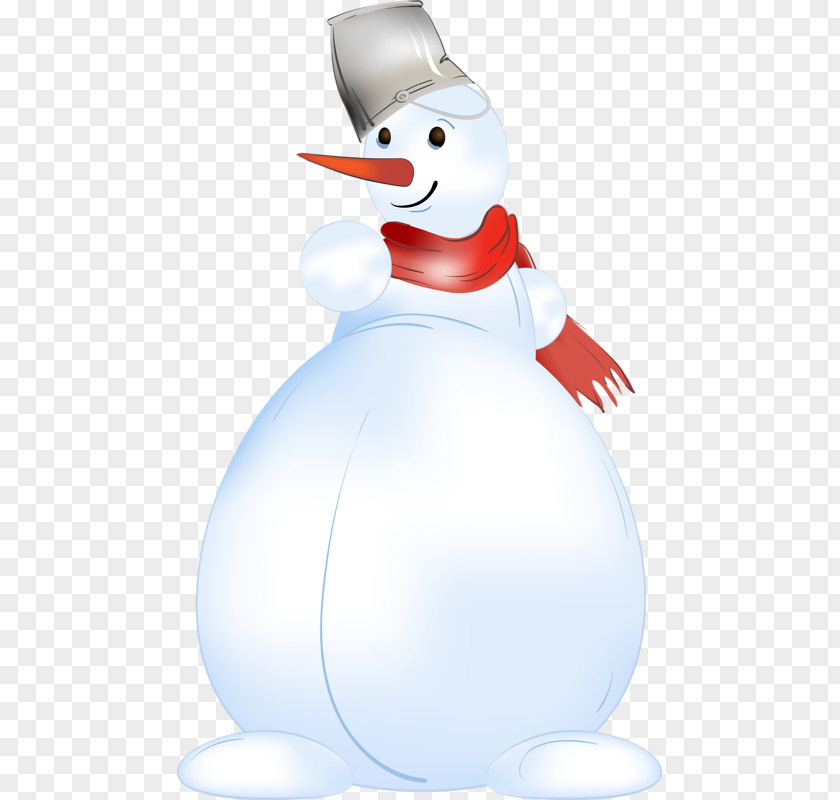 Cartoon Snowman Drawing PNG