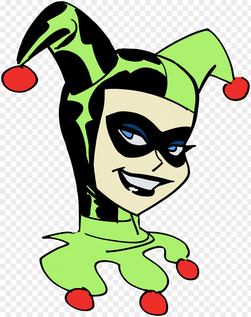 Harley Quinn Green Food Clip Art PNG