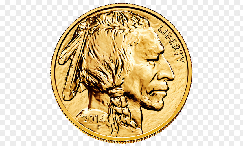 National Treasure American Buffalo Gold Eagle Bullion Coin PNG
