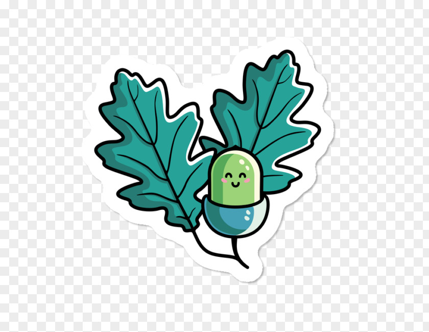 Plant Cartoon Oak Tree Leaf PNG