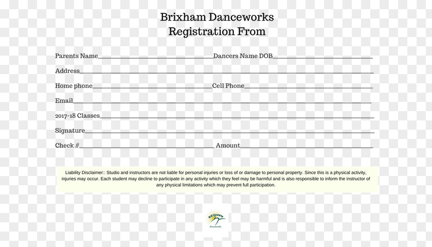 Registration Form Document Line Diagram Brand Font PNG