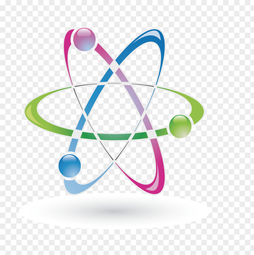 Vector Color Star Chart Atoms Yökdil Atom Science Molecule Clip Art PNG