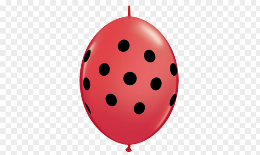 Balloon Toy Red Dog Polka Dot PNG