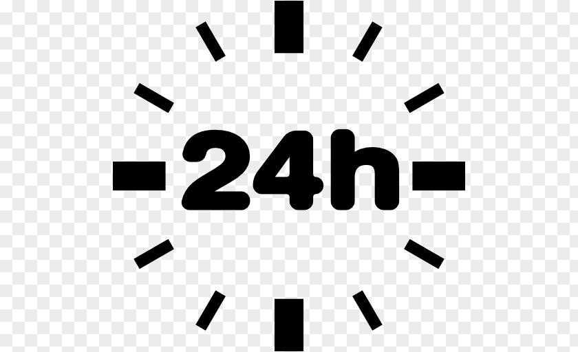 Clock 24-hour PNG
