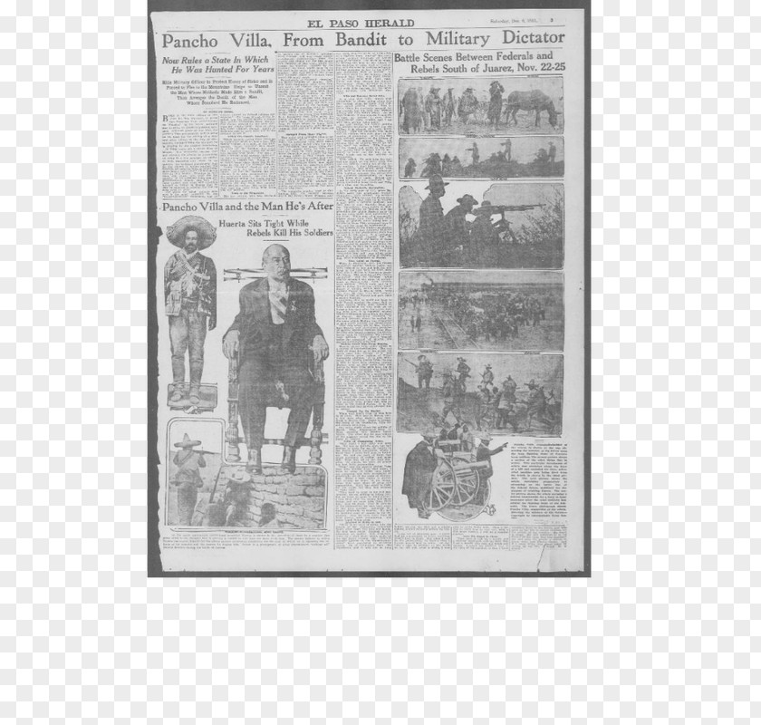 Convention Of Aguascalientes Mexican Revolution Columbus Newspaper PNG