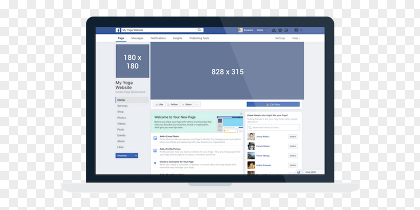 Facebook Cover Page Computer Program Online Advertising Digital Journalism Display Monitors PNG