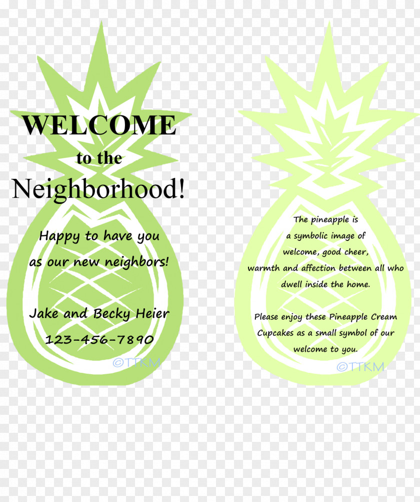 Gift Neighbourhood Housewarming Party Pineapple Community PNG