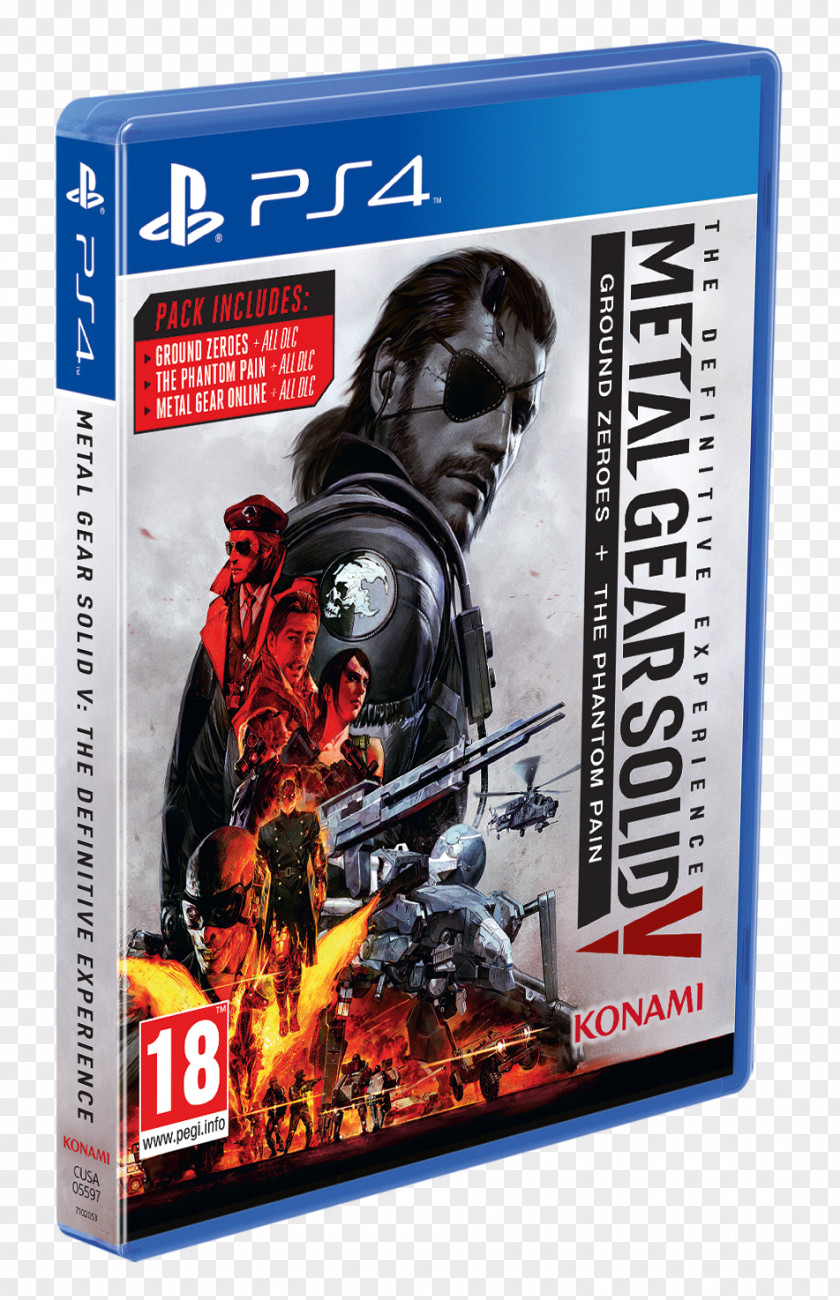 Metal Gear Solid 5 V: The Phantom Pain Ground Zeroes Online Survive PlayStation 4 PNG