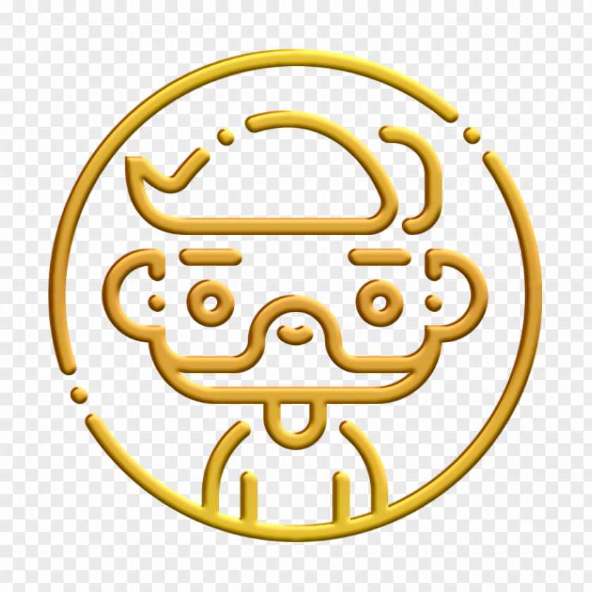 Avatars Icon Beard Man PNG