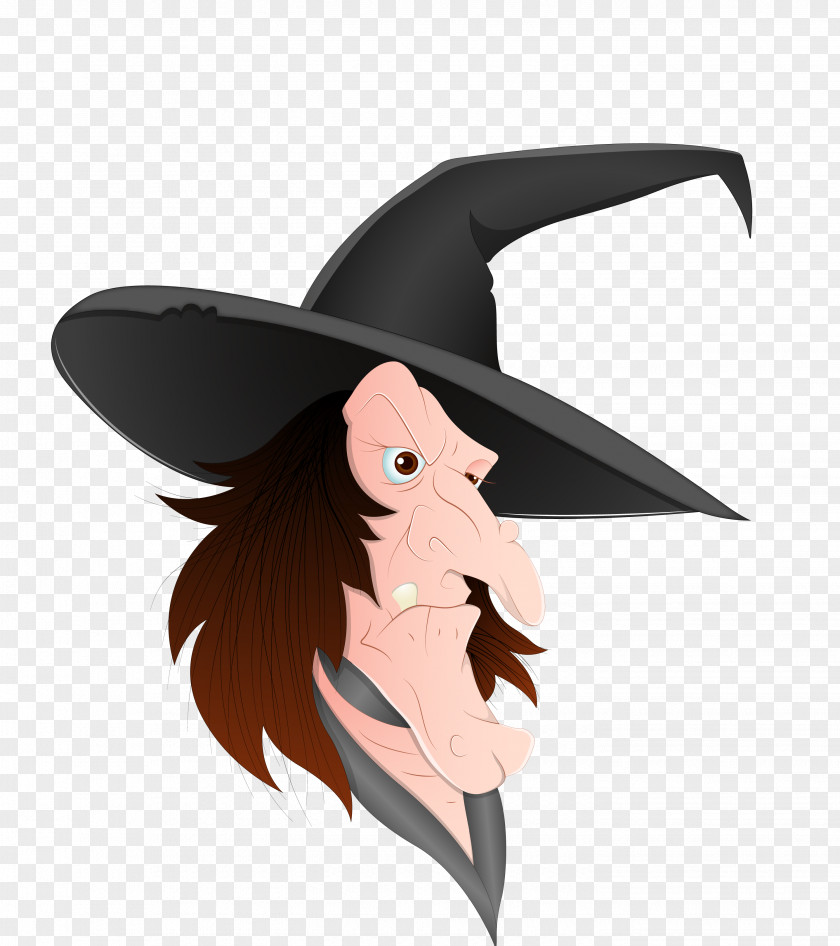Cartoon Witch Hat Woman Hag Drawing Boszorkxe1ny Illustration PNG