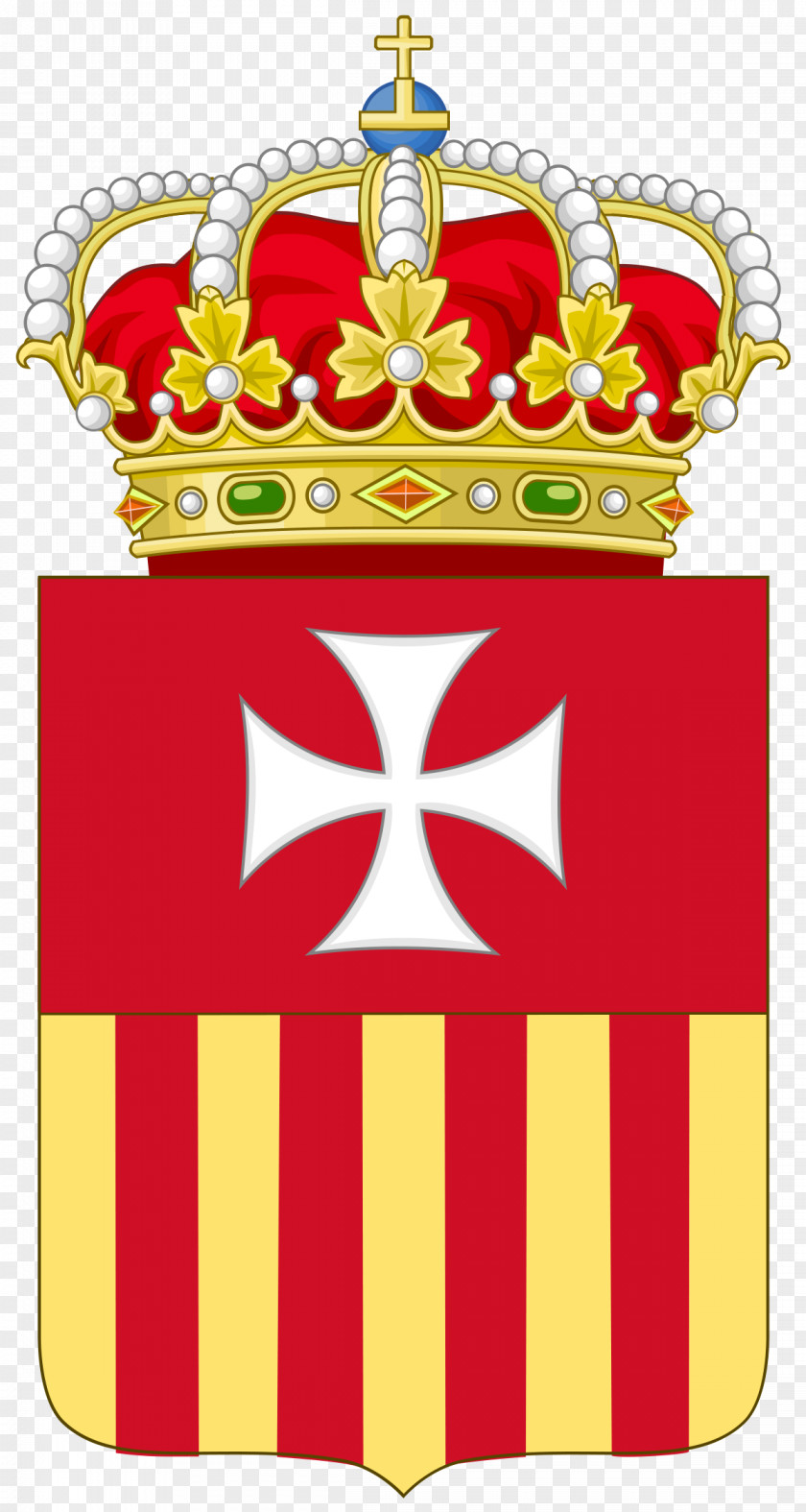 Coat Of Arms Asturias Spain Victory Cross PNG
