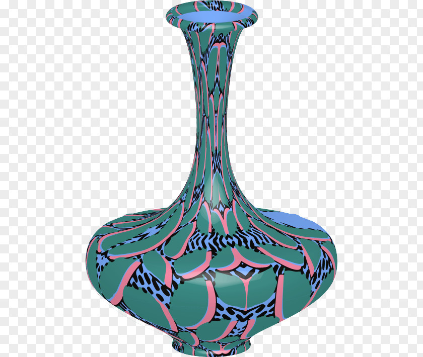 Vase Glass Turquoise PNG