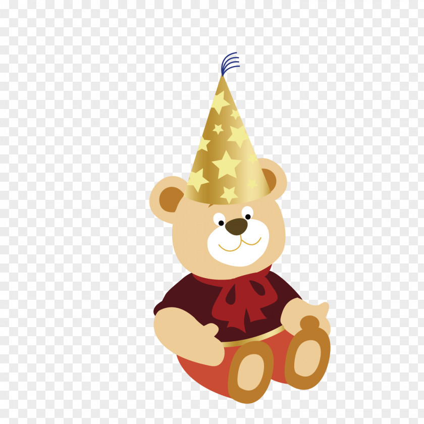 Christmas Bear Santa Claus Paper Reindeer Gift PNG