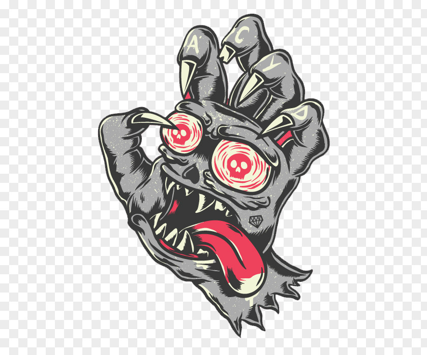 Demon Hand Devil Graffiti Comics PNG