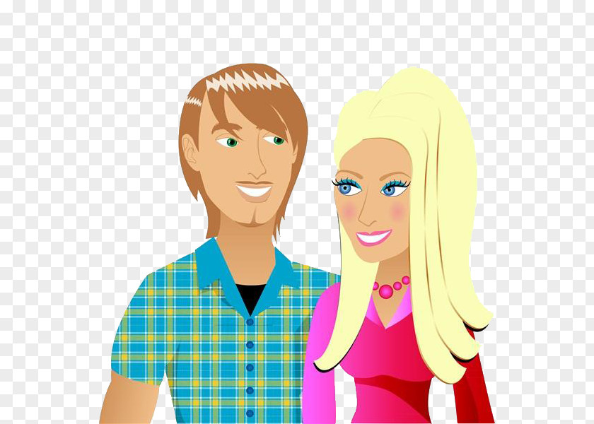 Handsome Couple Royalty-free Stock Photography Illustration PNG