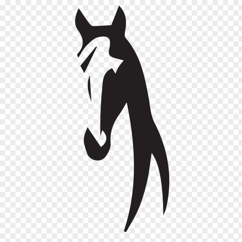 Horse Head Cat Logo Canidae Dog Silhouette PNG