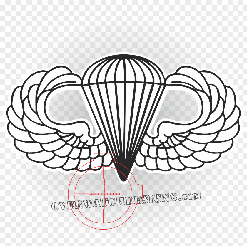 Indian Flag Colour Parachute United States Army Airborne School Parachutist Badge Forces Paratrooper Military PNG