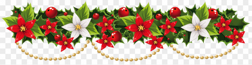Mistletoe Cliparts Transparent Christmas Decoration Garland Wreath Clip Art PNG