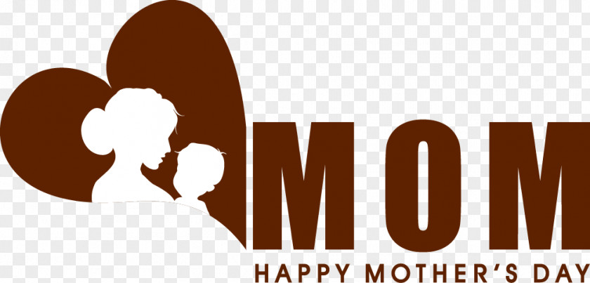 Mother's Day MOM Illustration PNG