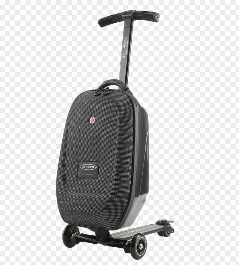 Scooter Kick Baggage Suitcase Hand Luggage PNG