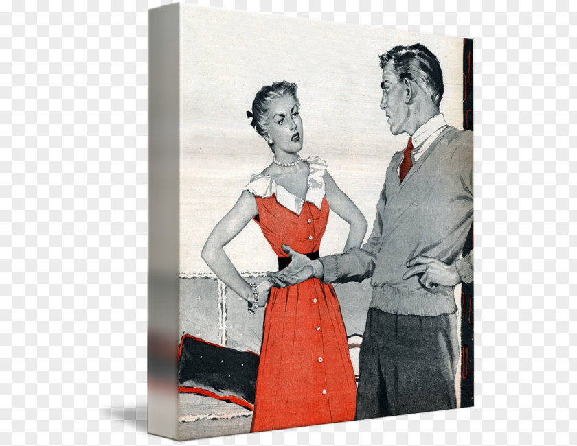 Couple Arguing Fine Art Painting Imagekind Poster PNG