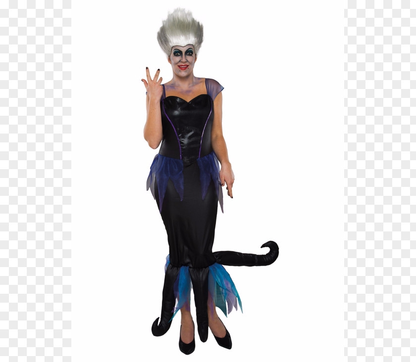 Dress Halloween Costume Ursula Clothing Cruella De Vil PNG