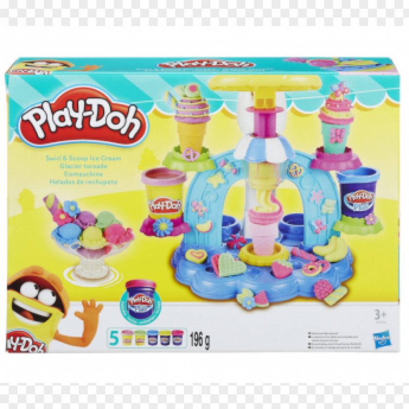 Ice Cream Play-Doh Cones Toy Banana Split PNG