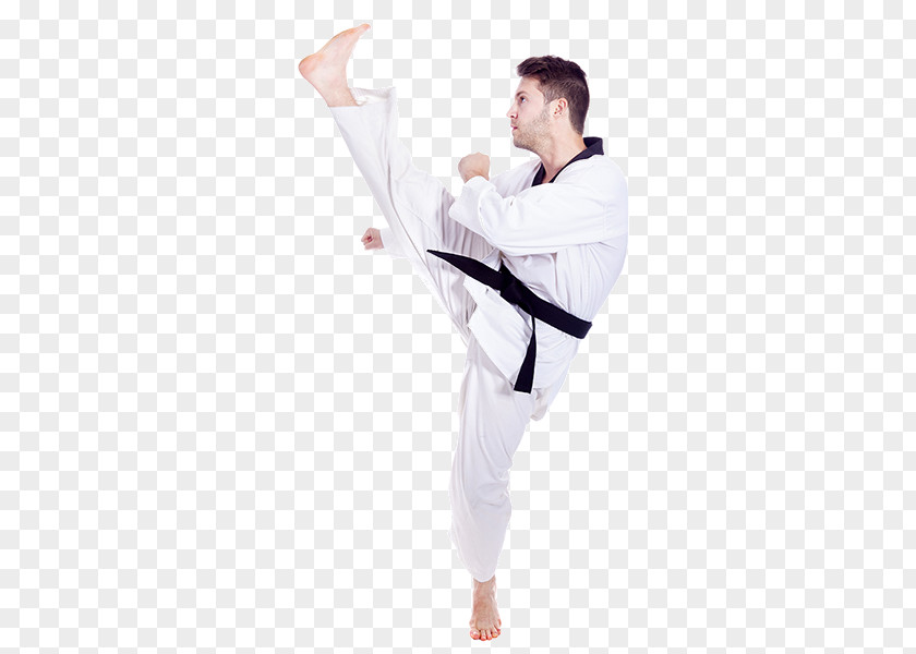 Karate Dobok Martial Arts Taekwondo Kick PNG