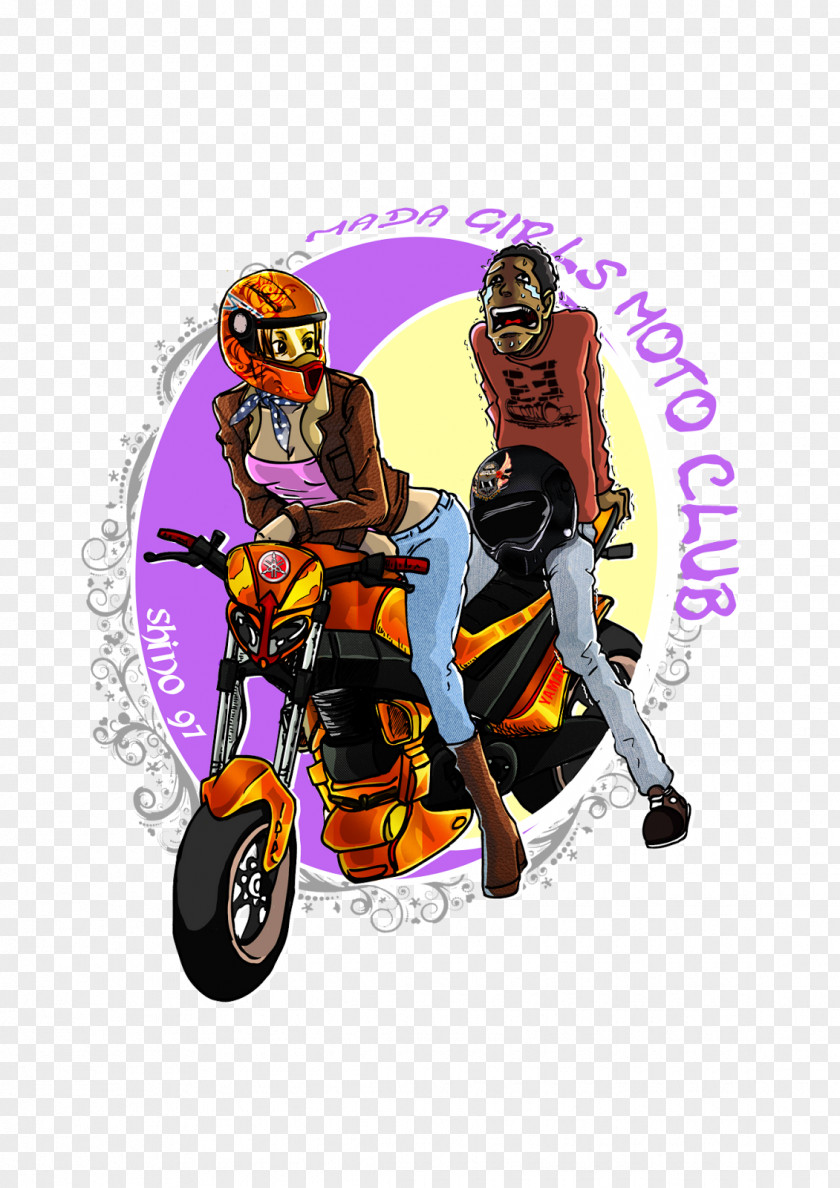 Moto Club Cartoon Drawing Motorcycle PNG