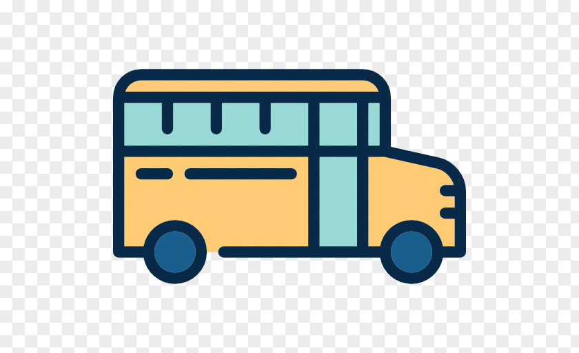 School Bus Transport Icon PNG