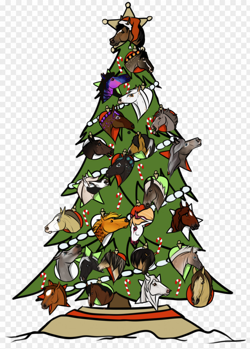 Advent Calendar Christmas Tree Spruce Fir Ornament PNG