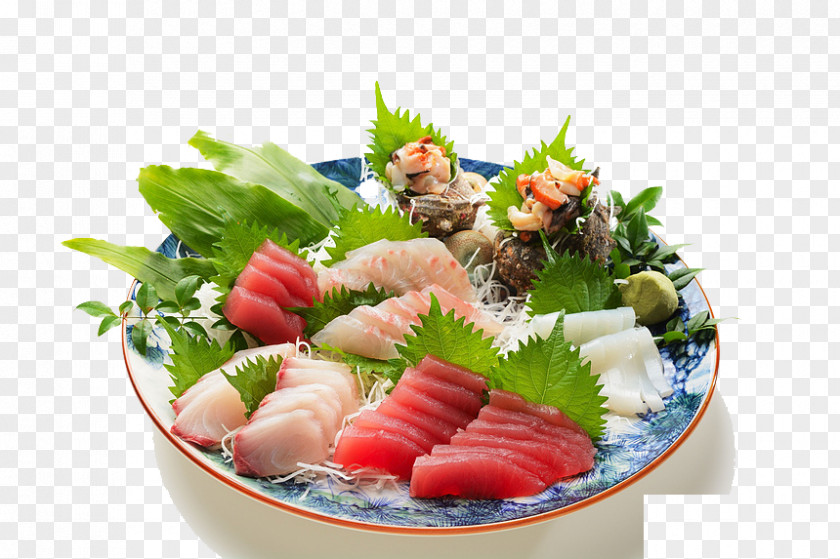 Fish Salad Owase Sushi Sashimi Seafood Japanese Cuisine PNG