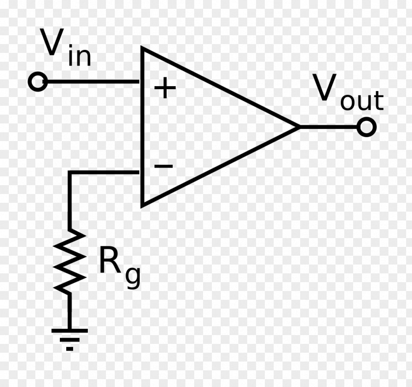 Operational Amplifier Schematic Electronic Circuit Integrated Circuits & Chips PNG