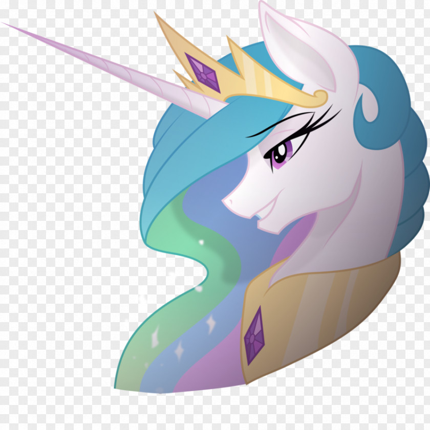 Princess Pony Celestia Art Rarity Winged Unicorn PNG