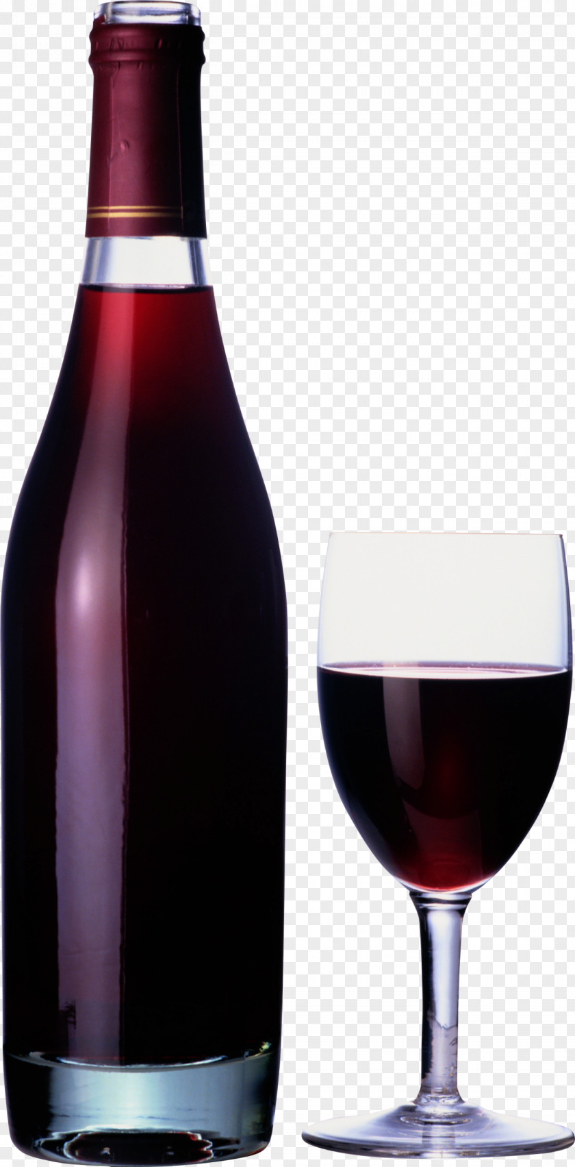 Red Wine Glass Bottle PNG