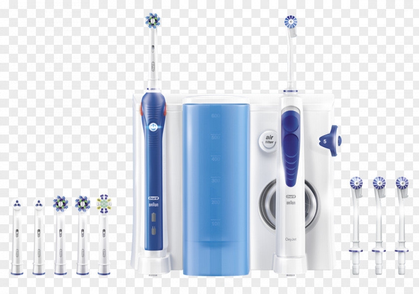Toothbrush Oral-B ProfessionalCare 3000 + Oxyjet SmartSeries 5000 Pro PNG