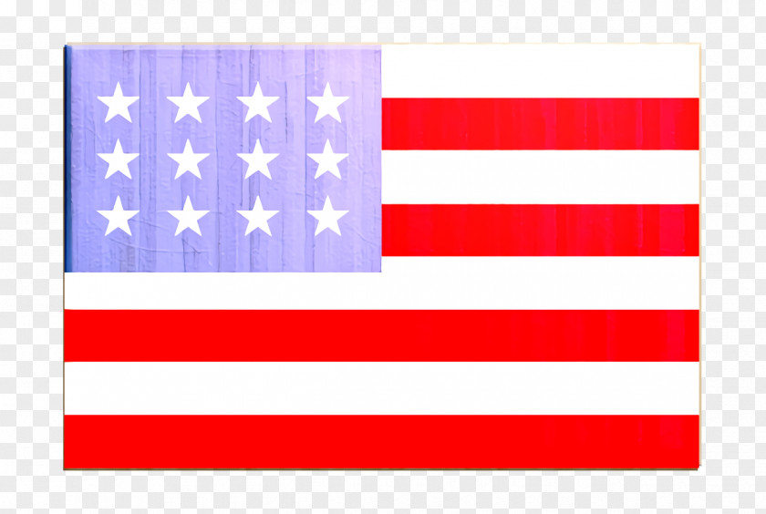 United States Of America Icon Flag Rectangular Country Simple Flags PNG