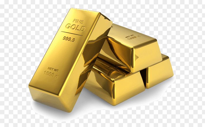 Gold Bullion As An Investment Money Bar PNG