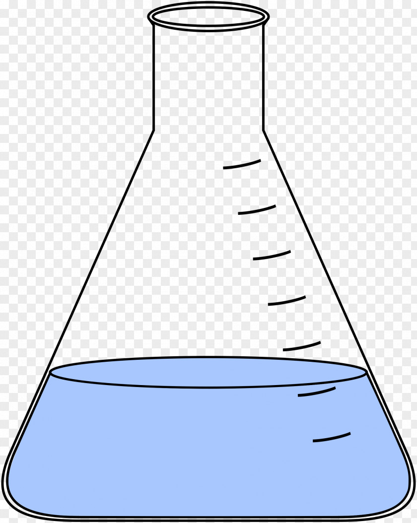 Chemical Laboratory Flasks Chemistry Erlenmeyer Flask Beaker PNG