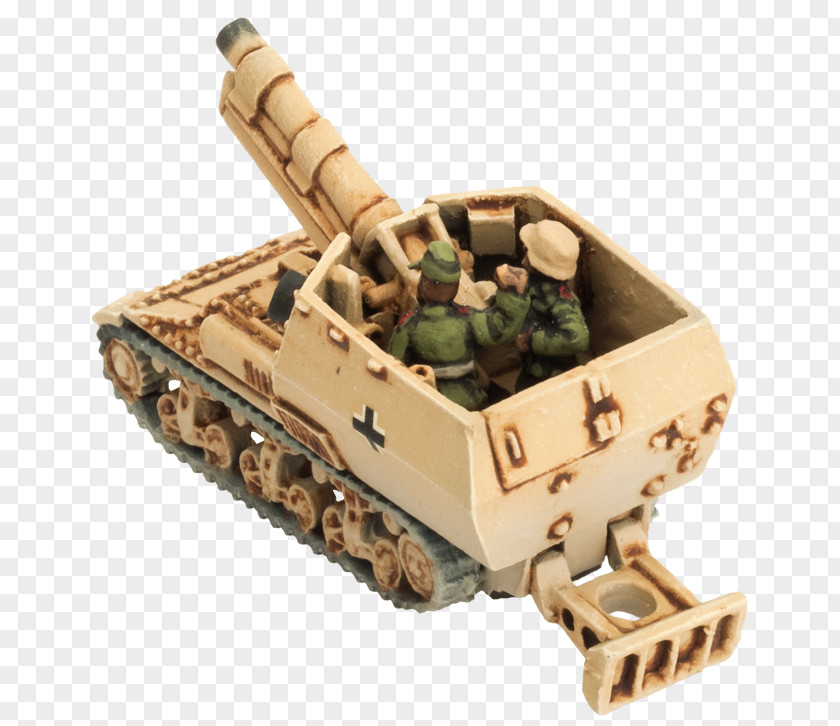 Selfpropelled Antiaircraft Weapon 15 Cm SFH 13/1 Self-propelled Artillery Electric Battery Plastic Painting PNG